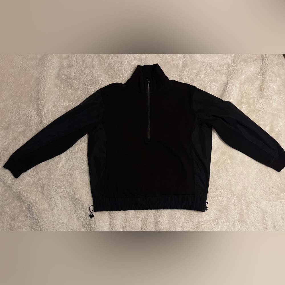ATHLETA Triumph Hybrid Half Zip Sweatshirt Size S